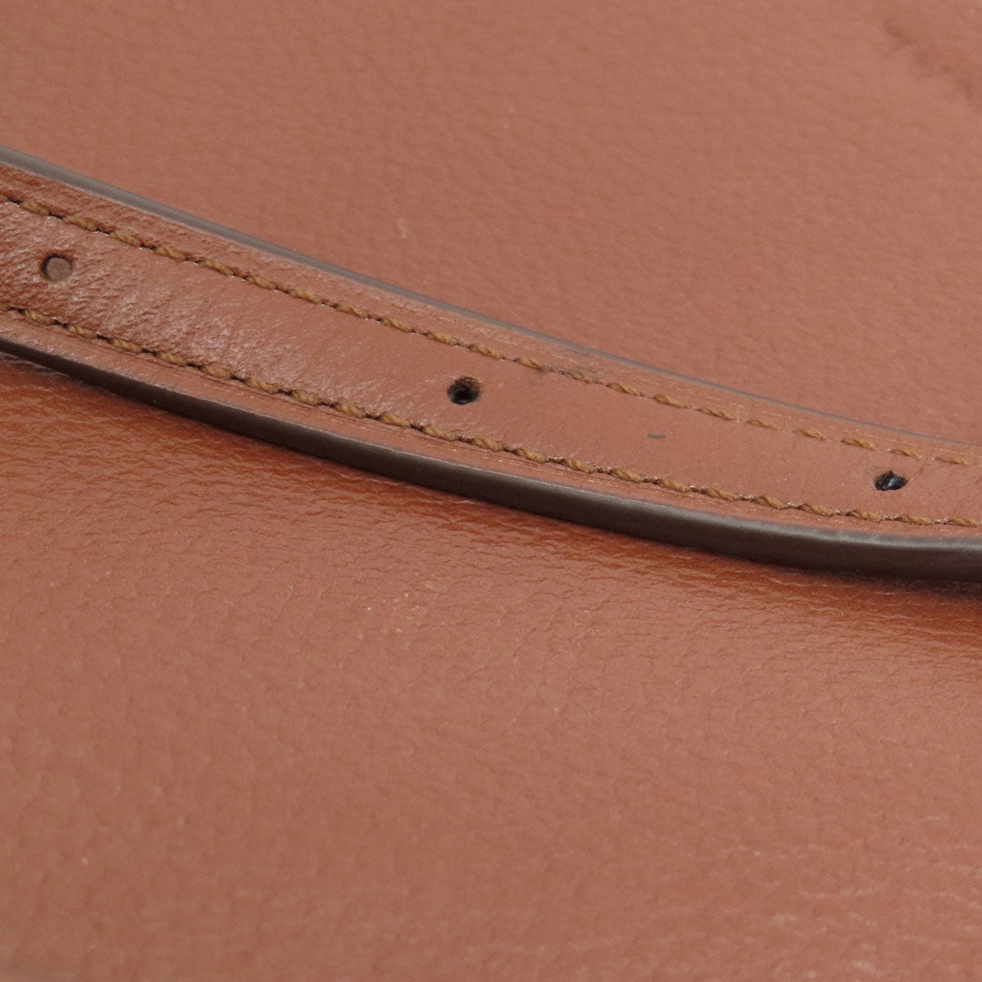 COACH Shoulder Bag F59723 leather Brown Long shoulder Women Used Authentic