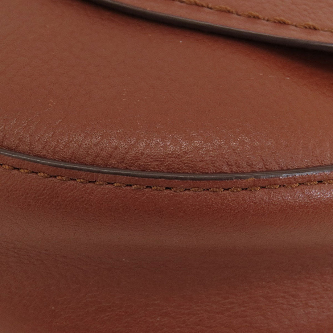 COACH Shoulder Bag F59723 leather Brown Long shoulder Women Used Authentic