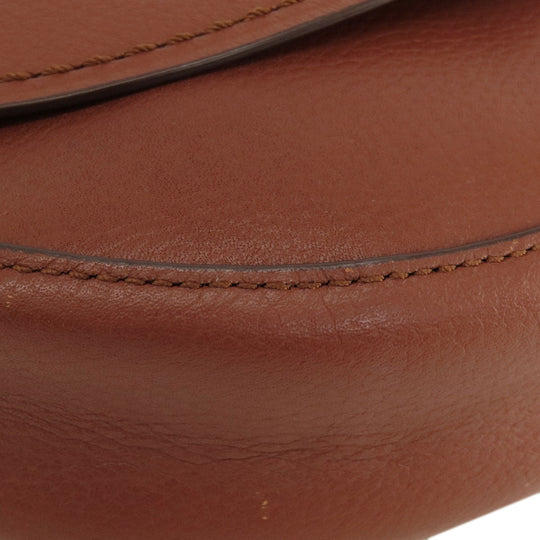 COACH Shoulder Bag F59723 leather Brown Long shoulder Women Used Authentic