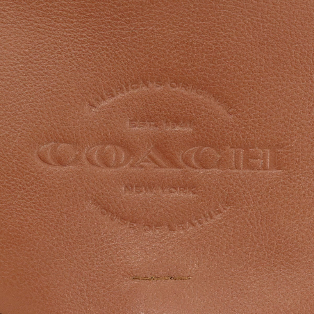 COACH Shoulder Bag F59723 leather Brown Long shoulder Women Used Authentic