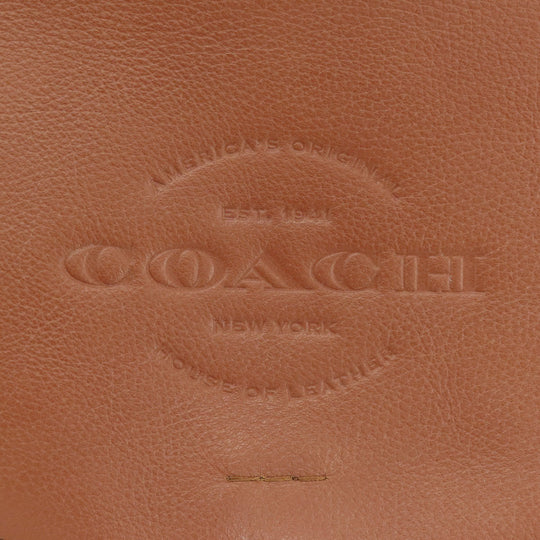 COACH Shoulder Bag F59723 leather Brown Long shoulder Women Used Authentic