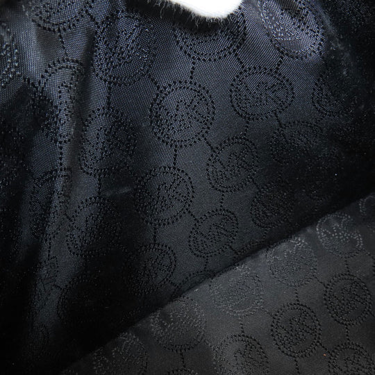 MICHAEL KORS Handbag leather black 2WAY Women Used Authentic