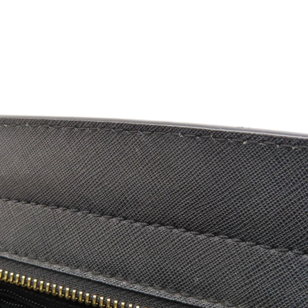 MICHAEL KORS Handbag leather black 2WAY Women Used Authentic