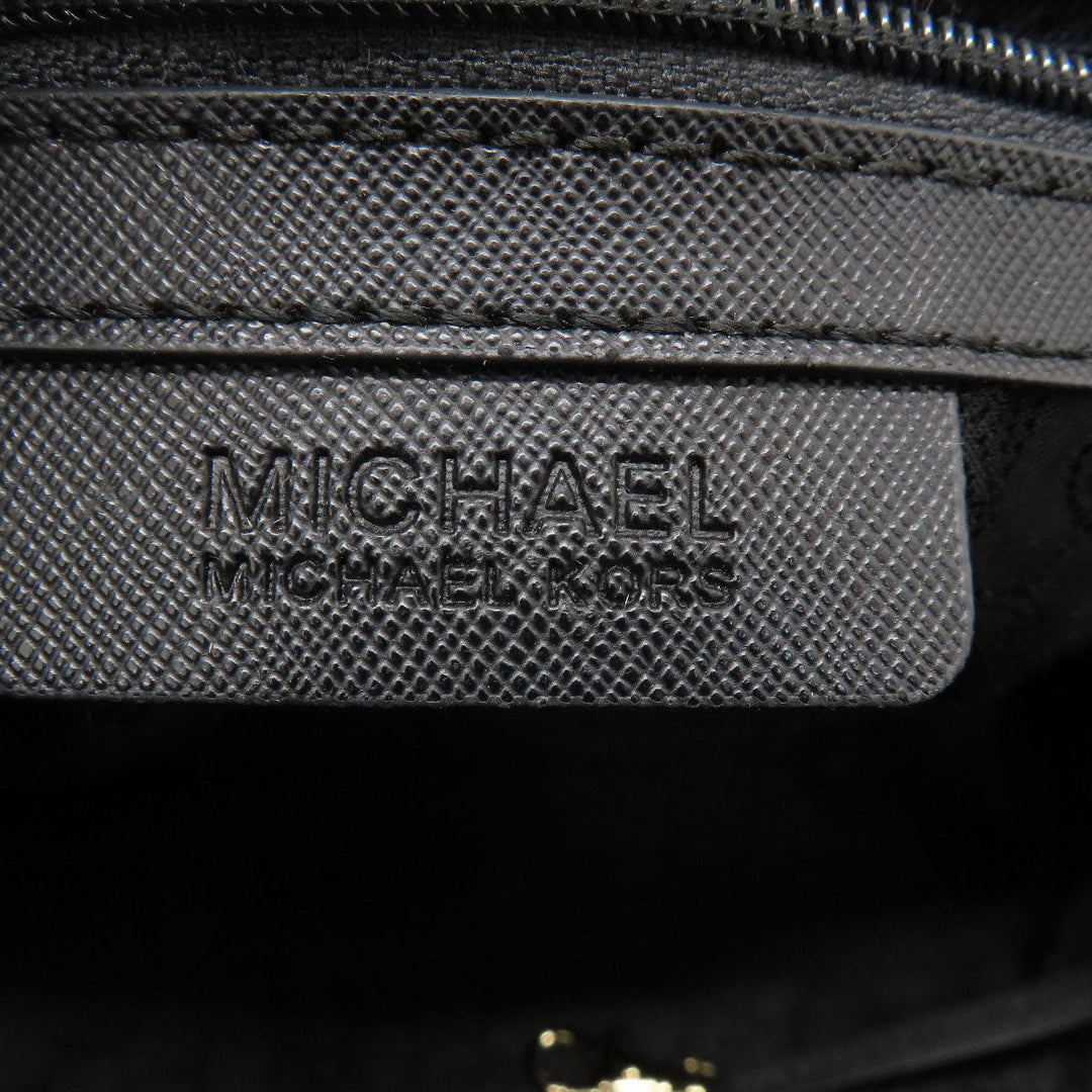 MICHAEL KORS Handbag leather black 2WAY Women Used Authentic