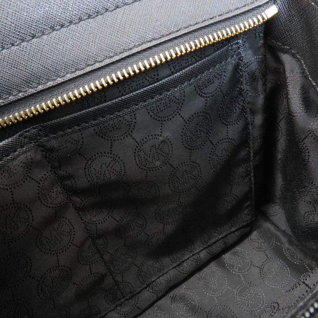 MICHAEL KORS Handbag leather black 2WAY Women Used Authentic