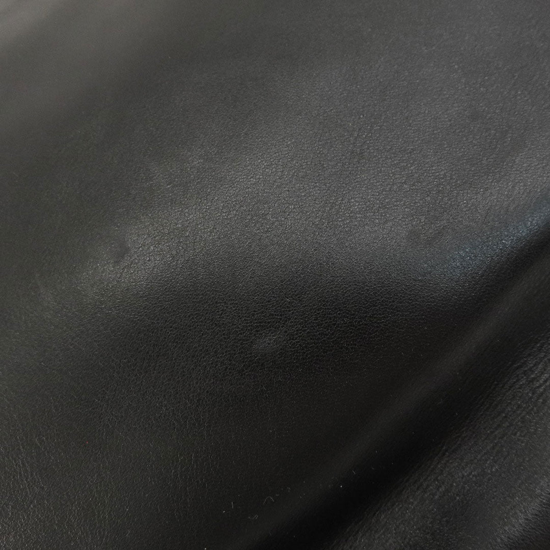 BALLY Shoulder Bag leather black Long shoulder mens(Unisex) Used Authentic