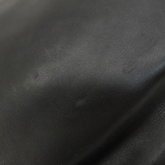 BALLY Shoulder Bag leather black Long shoulder mens(Unisex) Used Authentic