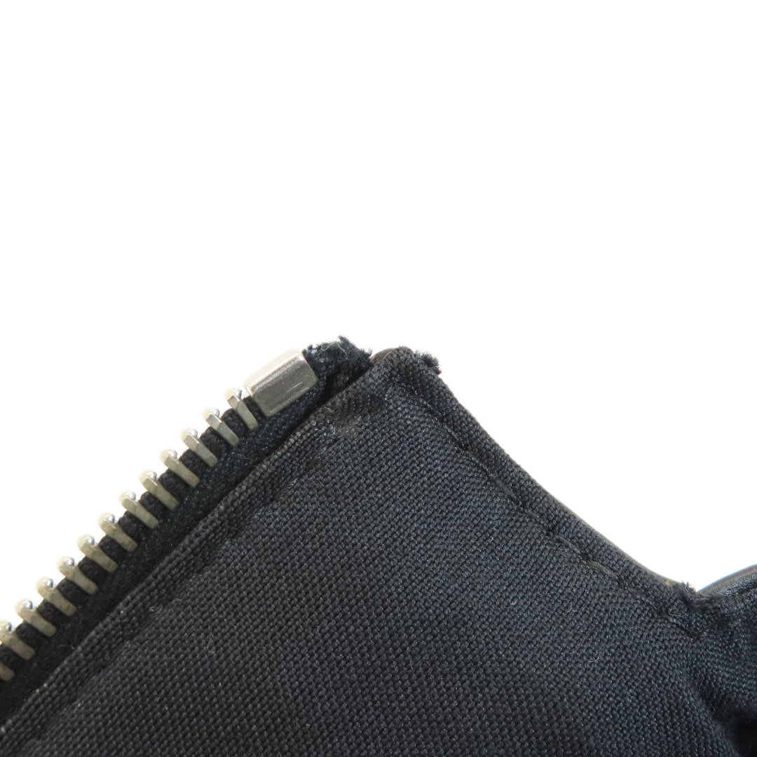 BALLY Shoulder Bag leather black Long shoulder mens(Unisex) Used Authentic