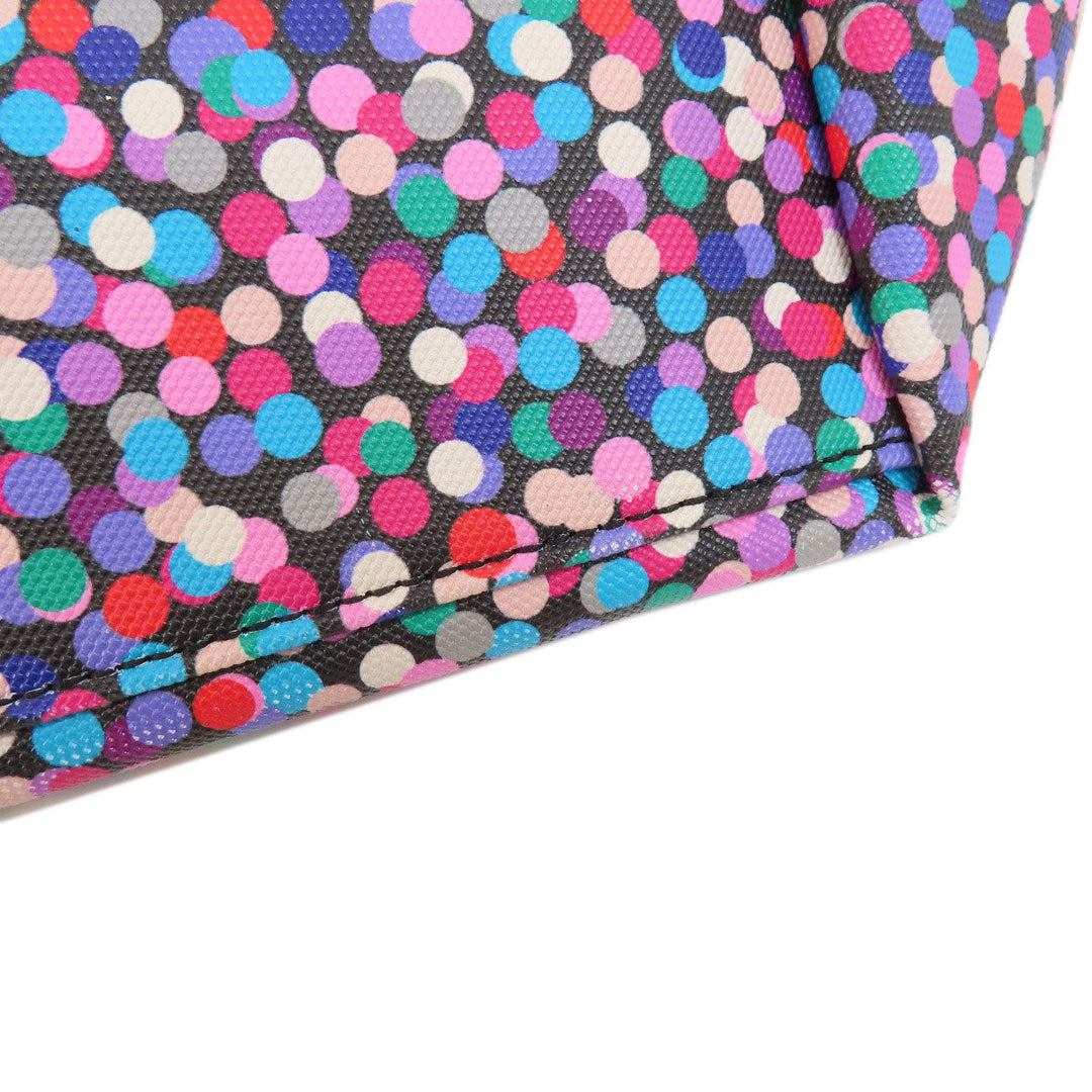 Kate Spade Tote Bag PVC multicolor Dot Pattern