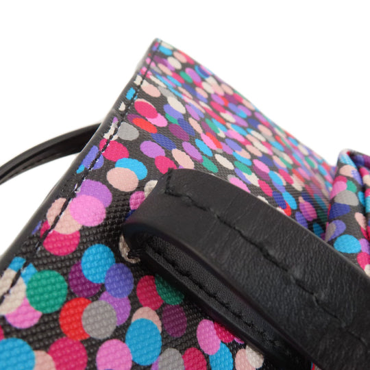 Kate Spade Tote Bag PVC multicolor Dot Pattern