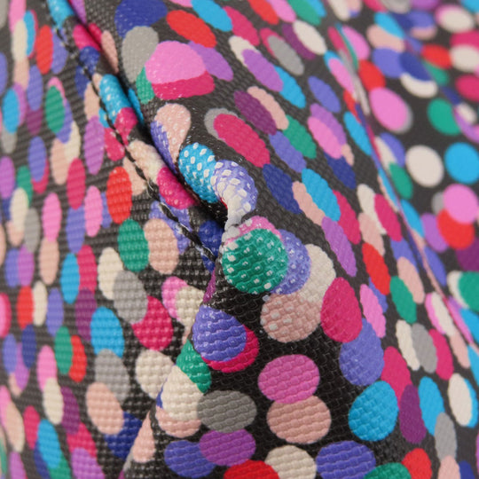 Kate Spade Tote Bag PVC multicolor Dot Pattern