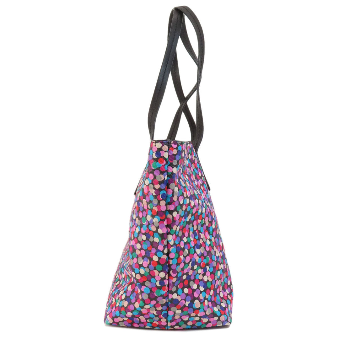Kate Spade Tote Bag PVC multicolor Dot Pattern