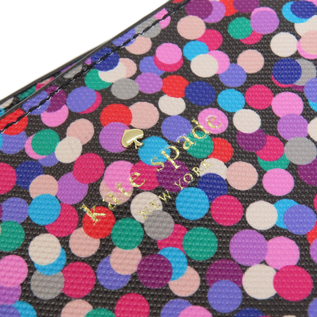 Kate Spade Tote Bag PVC multicolor Dot Pattern