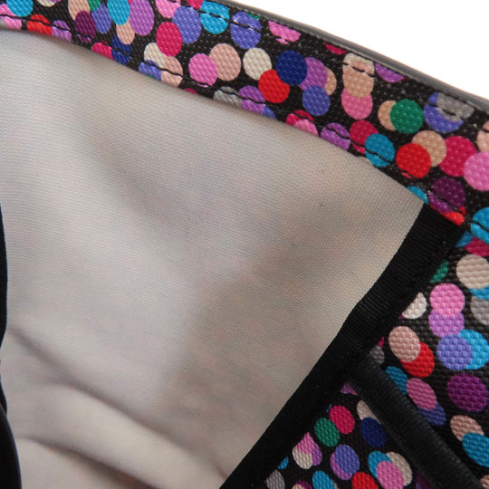 Kate Spade Tote Bag PVC multicolor Dot Pattern