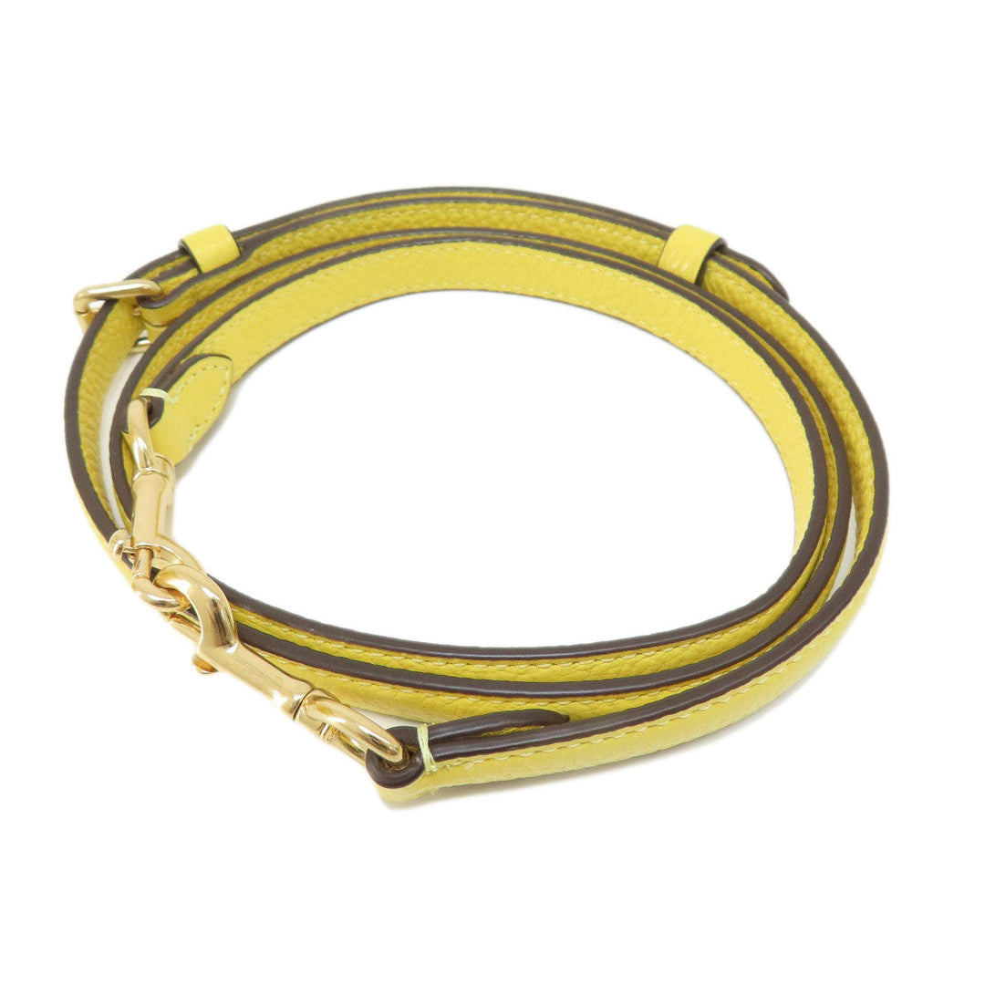 COACH Handbag C8322 canvas yellow Mini Dempsey Bucket Signature 2WAY