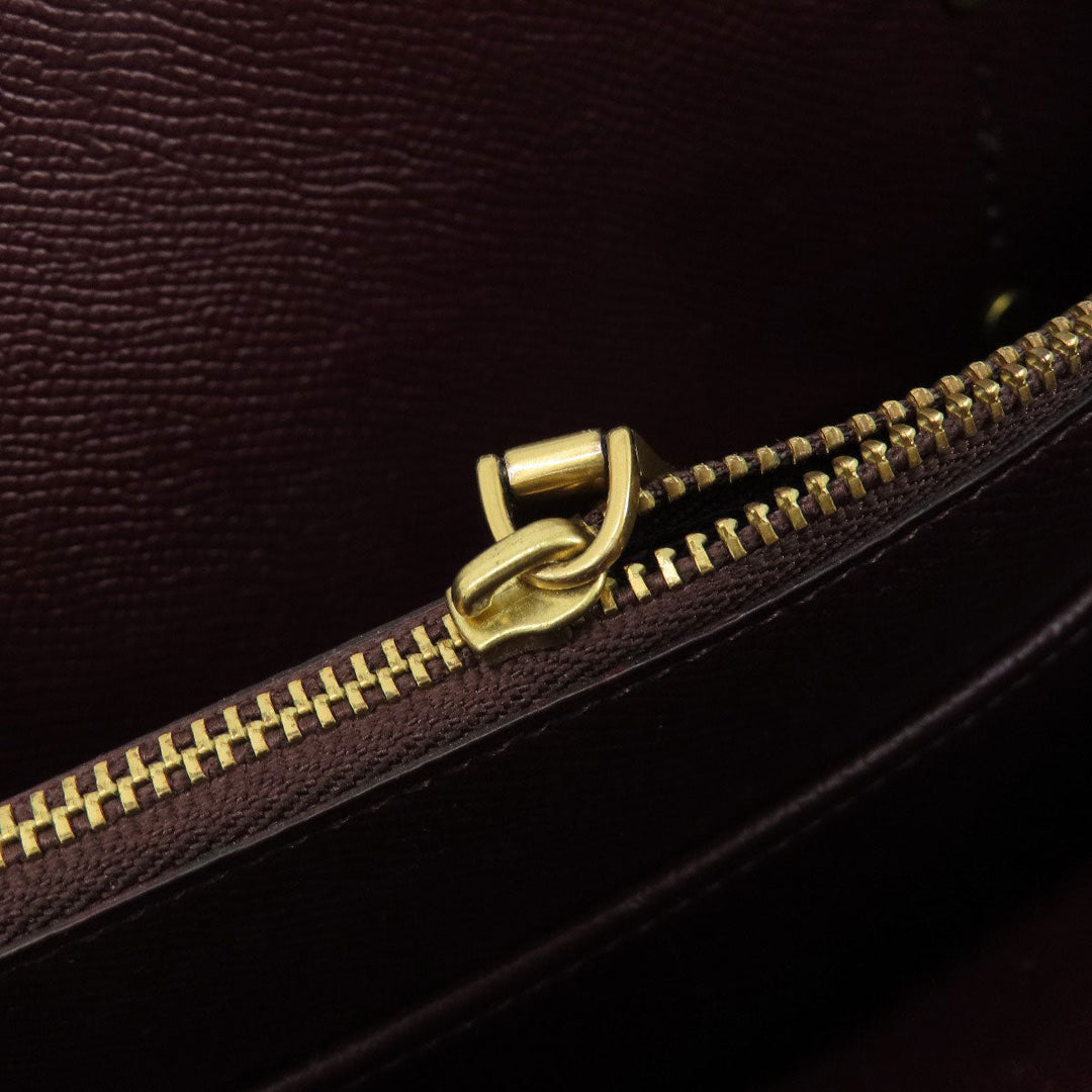 COACH Tote Bag 32749 PVC Brown Signature