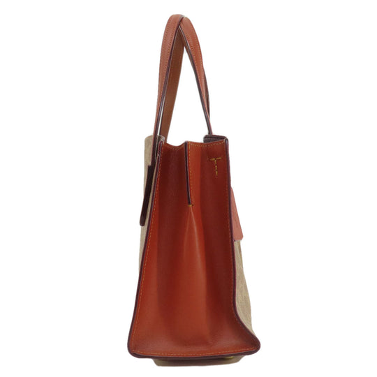 COACH Tote Bag 32749 PVC Brown Signature