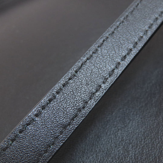 COACH Shoulder Bag F27971 leather black logo Women Used Authentic