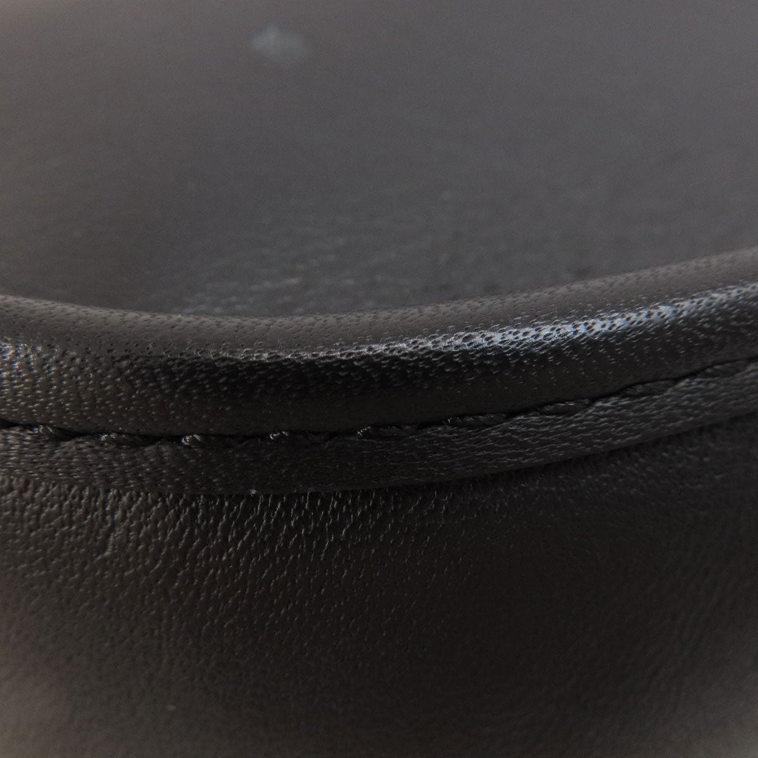 COACH Shoulder Bag F27971 leather black logo Women Used Authentic