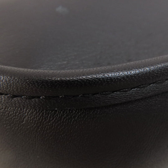 COACH Shoulder Bag F27971 leather black logo Women Used Authentic