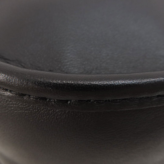 COACH Shoulder Bag F27971 leather black logo Women Used Authentic