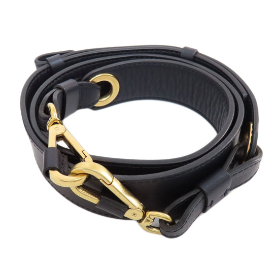 Chloe Handbag leather black 2WAY