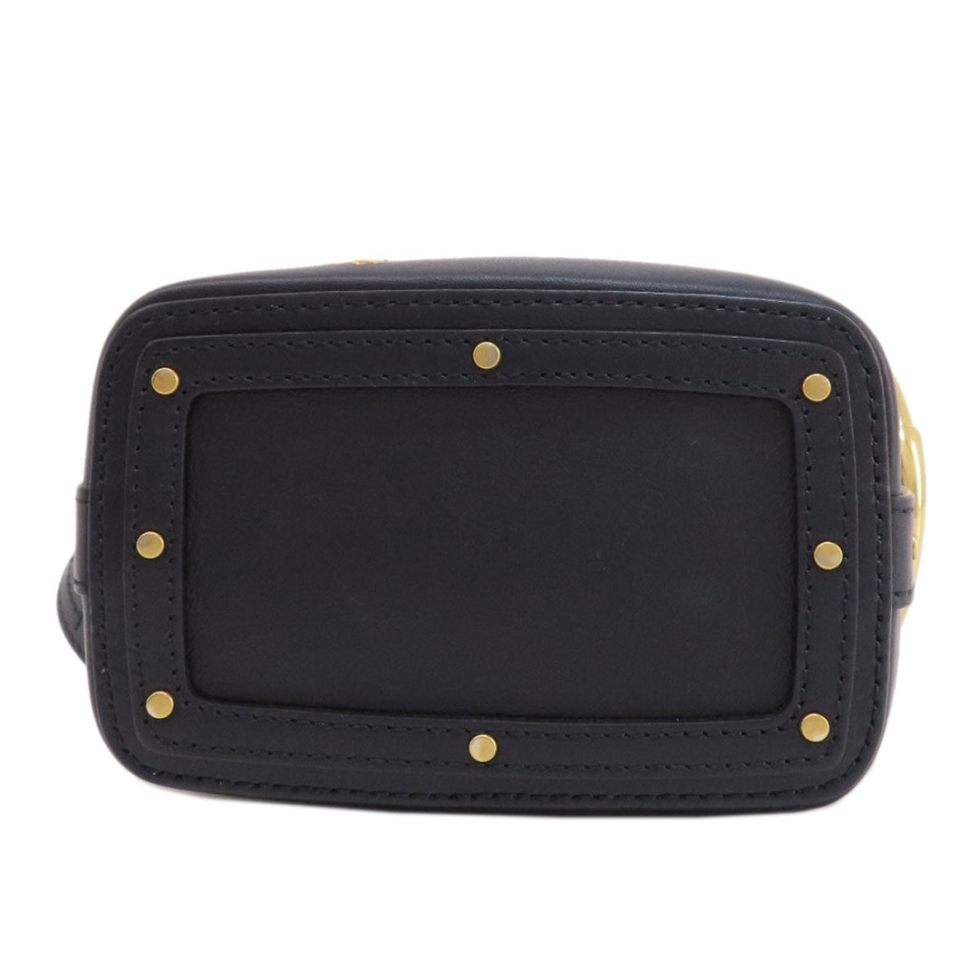 Chloe Handbag leather black 2WAY
