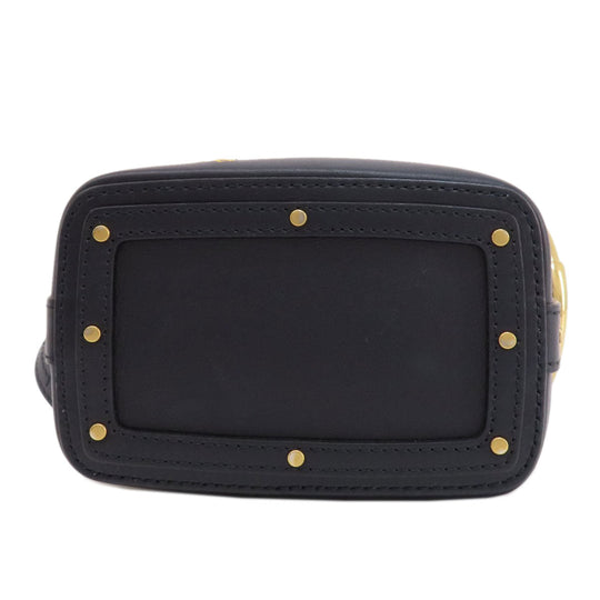 Chloe Handbag leather black 2WAY