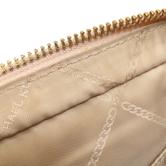 MICHAEL KORS Shoulder Bag leather pink logo Women Used Authentic