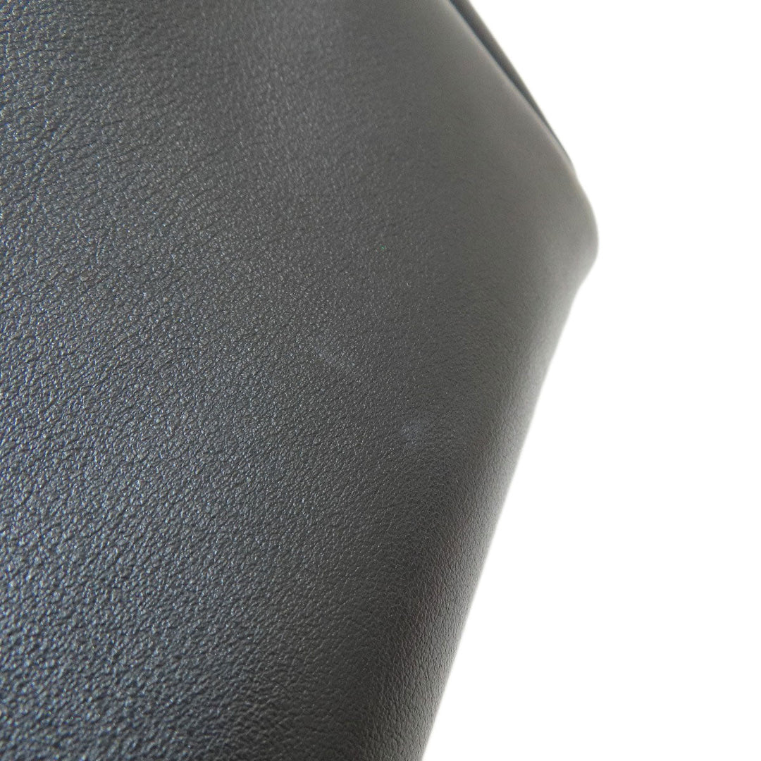 JIMMY CHOO Backpack leather gray logo