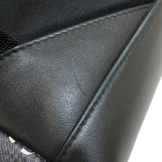 JIMMY CHOO Backpack leather gray logo