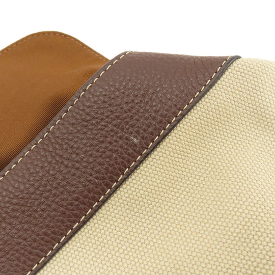 COACH Sling bag CH074 Canvas, Leather Brown Padson Small Women Used Authentic