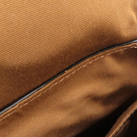 COACH Sling bag CH074 Canvas, Leather Brown Padson Small Women Used Authentic