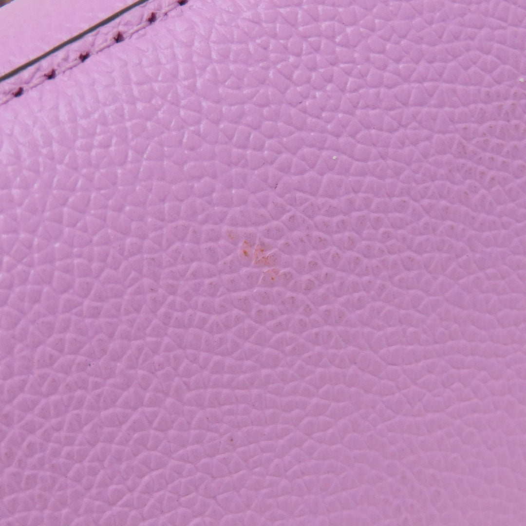 Kate Spade Handbag leather pink logo 2WAY Women Used Authentic