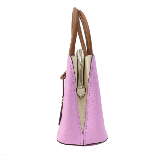 Kate Spade Handbag leather pink logo 2WAY Women Used Authentic