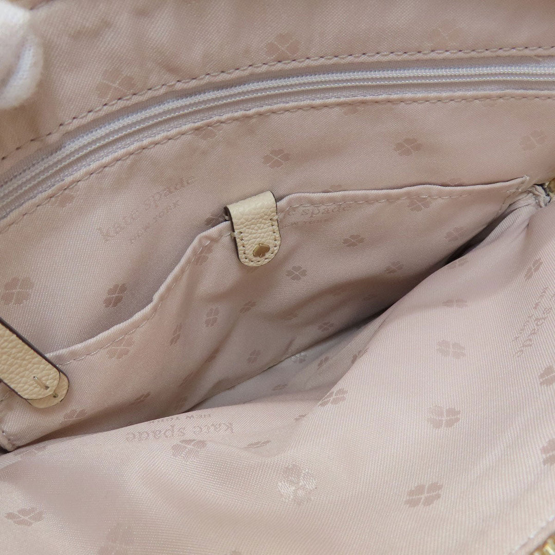 Kate Spade Handbag leather pink logo 2WAY Women Used Authentic