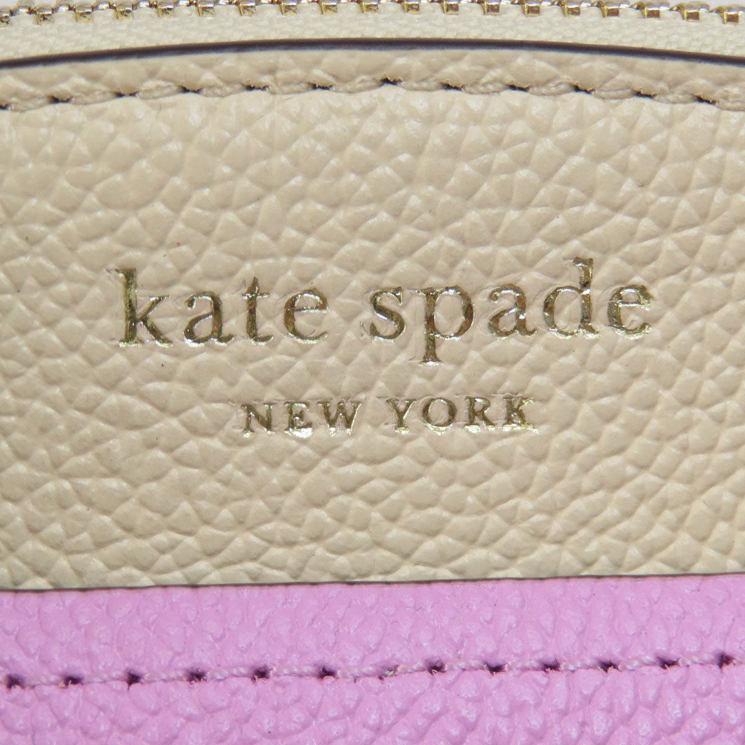 Kate Spade Handbag leather pink logo 2WAY Women Used Authentic
