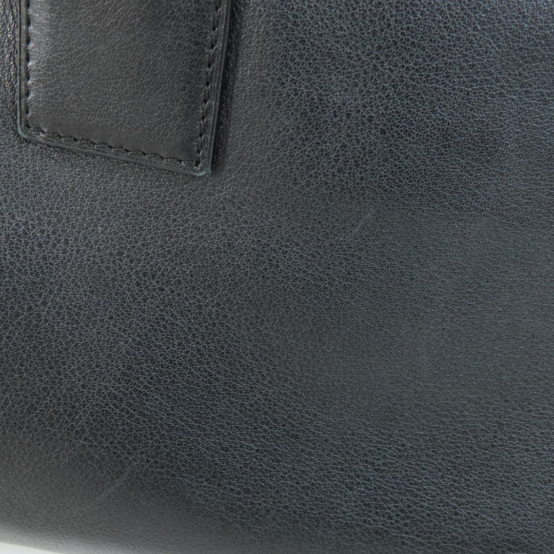 LOEWE Handbag Calfskin black Amazona 2WAY