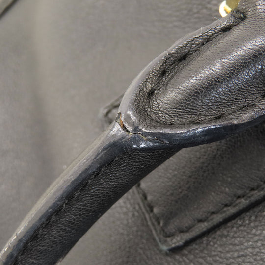 LOEWE Handbag Calfskin black Amazona 2WAY