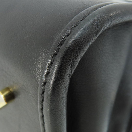 LOEWE Handbag Calfskin black Amazona 2WAY