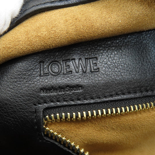 LOEWE Handbag Calfskin black Amazona 2WAY