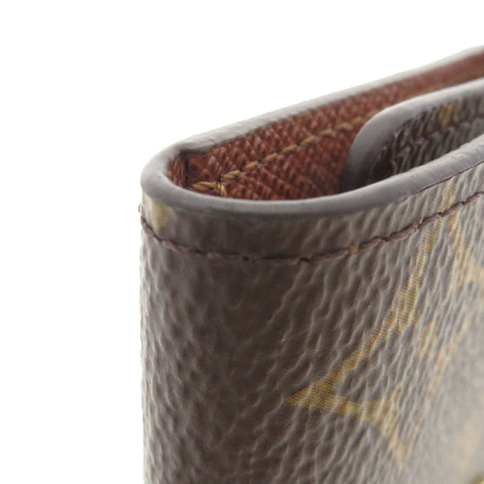 LOUIS VUITTON Key case Key holder  M62630 Monogram canvas Brown Multicles6 Monogram Women Used Authentic