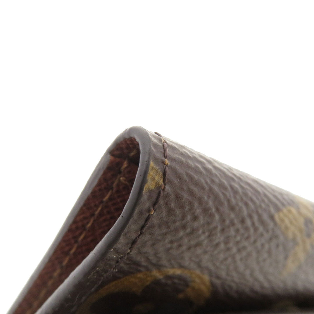LOUIS VUITTON Key case Key holder  M62630 Monogram canvas Brown Multicles6 Monogram Women Used Authentic