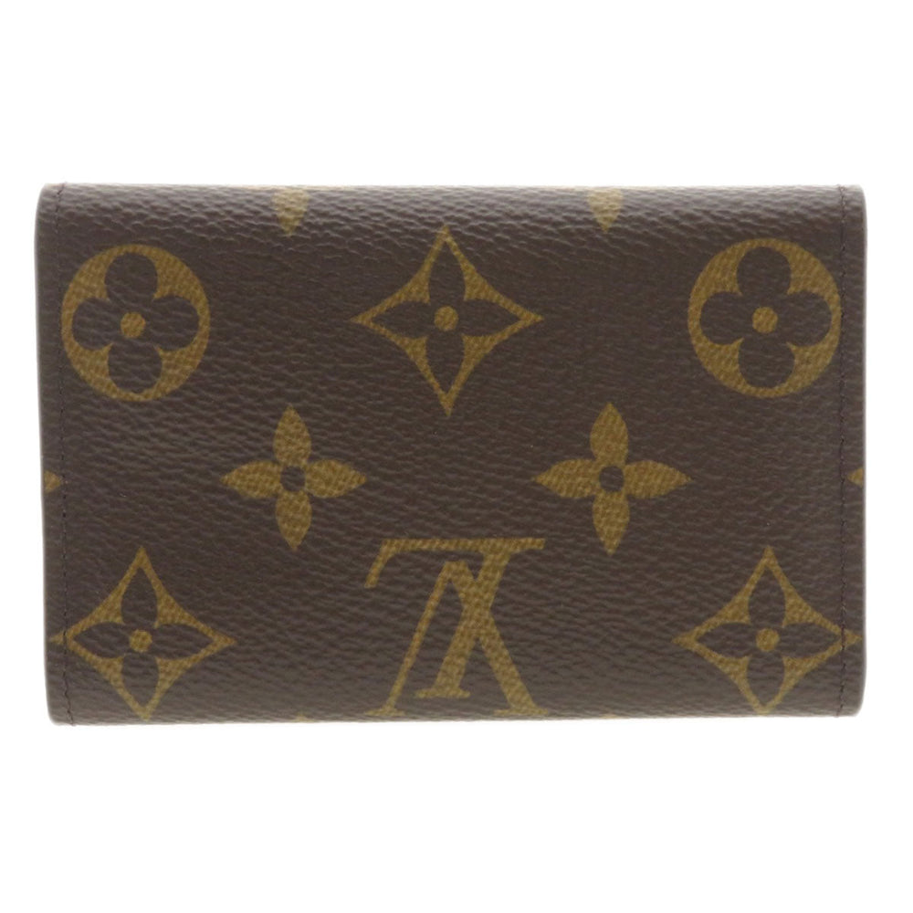 LOUIS VUITTON Key case Key holder  M62630 Monogram canvas Brown Multicles6 Monogram Women Used Authentic