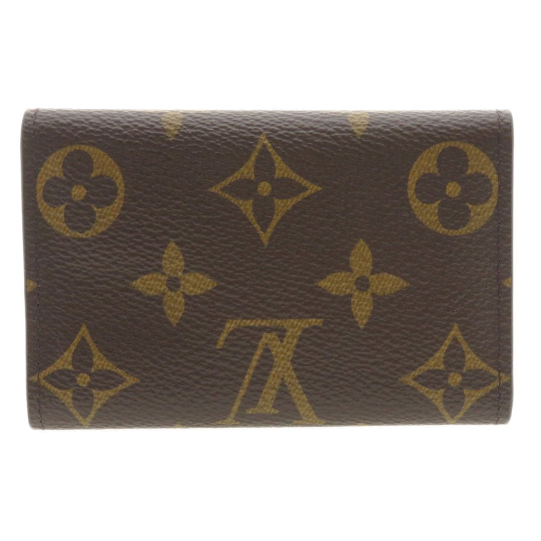 LOUIS VUITTON Key case Key holder  M62630 Monogram canvas Brown Multicles6 Monogram Women Used Authentic