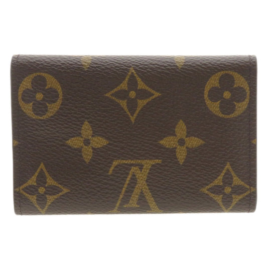 LOUIS VUITTON Key case Key holder  M62630 Monogram canvas Brown Multicles6 Monogram Women Used Authentic