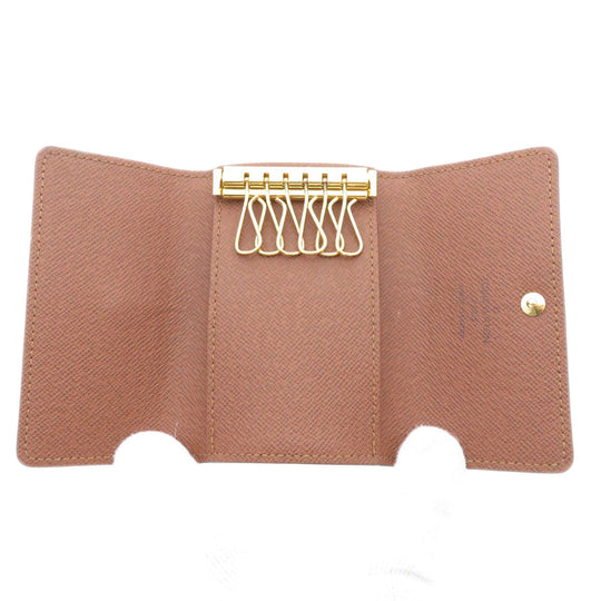 LOUIS VUITTON Key case Key holder  M62630 Monogram canvas Brown Multicles6 Monogram Women Used Authentic
