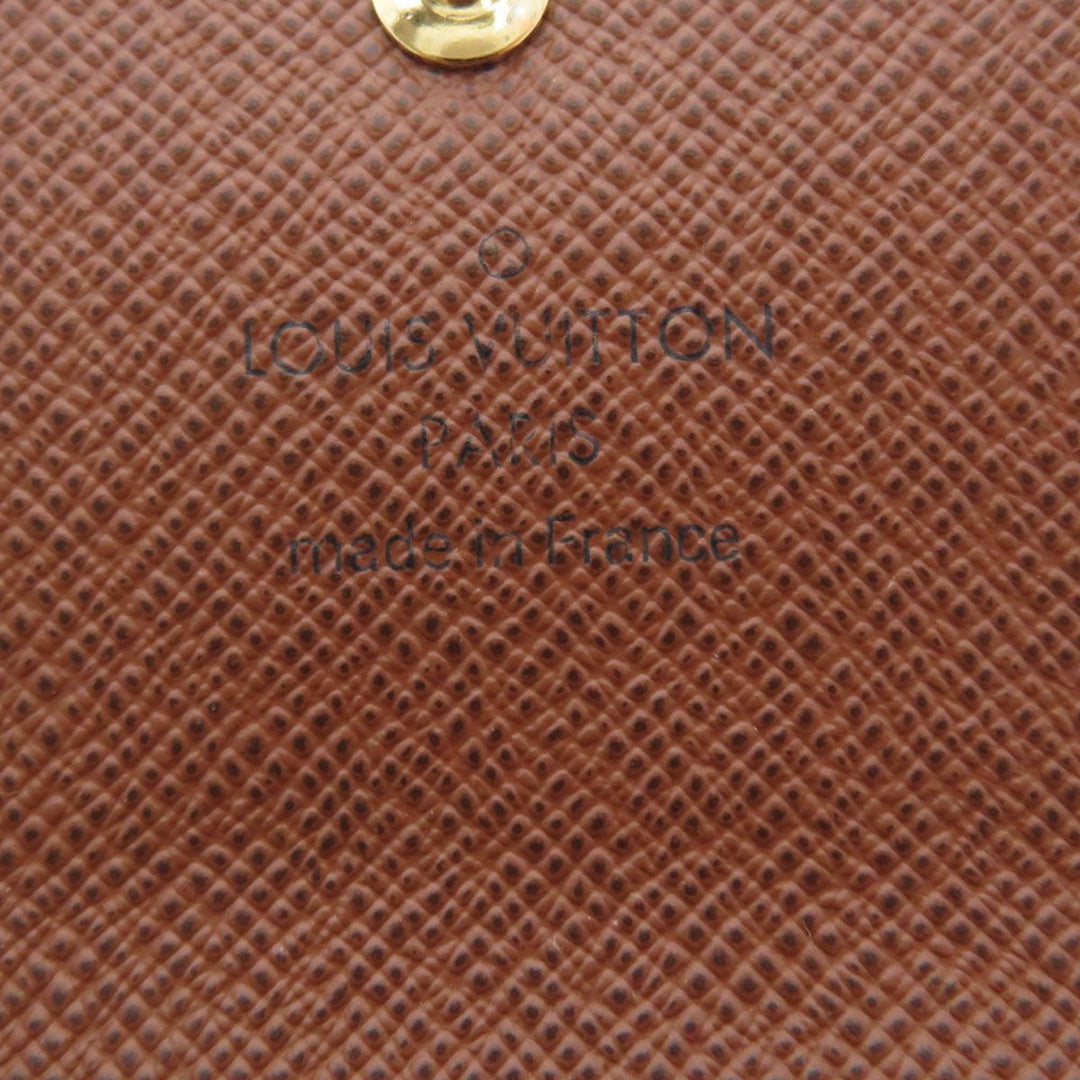 LOUIS VUITTON Key case Key holder  M62630 Monogram canvas Brown Multicles6 Monogram Women Used Authentic