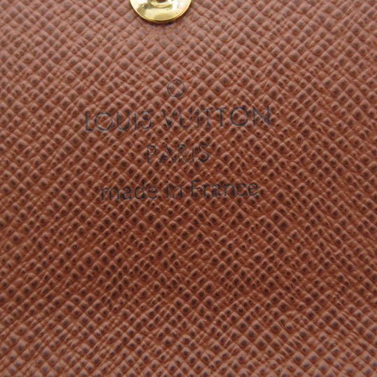 LOUIS VUITTON Key case Key holder  M62630 Monogram canvas Brown Multicles6 Monogram Women Used Authentic