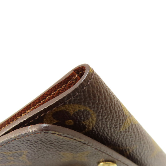 LOUIS VUITTON Key case Key holder  M62630 Monogram canvas Brown Multicles6 Monogram Women Used Authentic